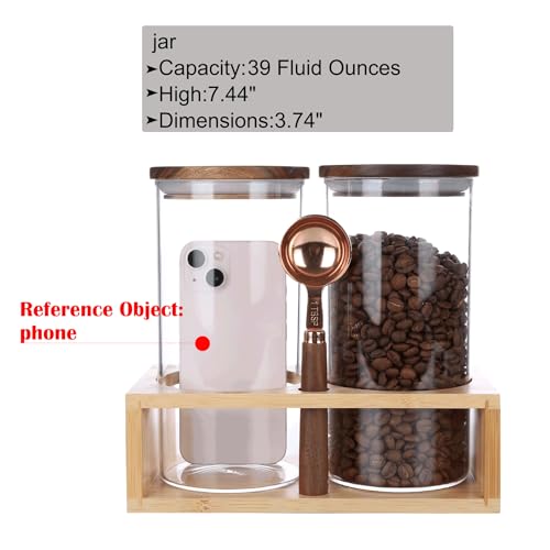 Coffee Beans Storage Canisters with Airtight Lids
