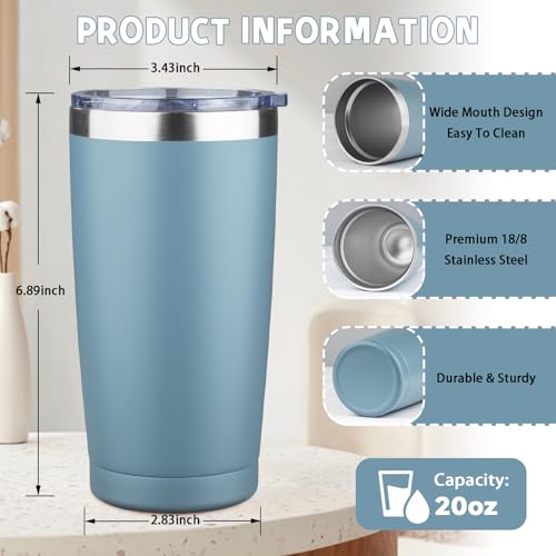 20 oz Tumbler with Lids and Straws