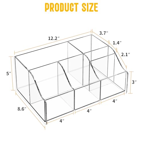 Acrylic Coffee Station Organizer