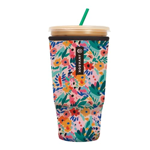JavaSok Iced Coffee & Cold Soda Insulated Neoprene Cup Sleeve