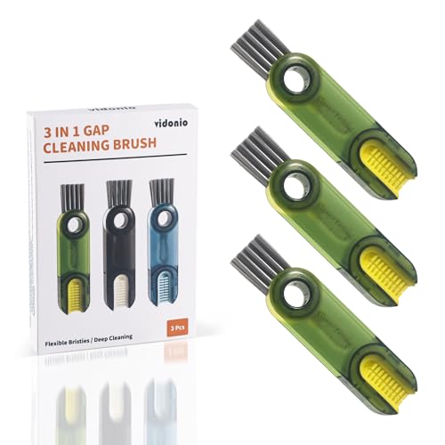 3 in 1 Cup Lid Gap Cleaning Brush Set