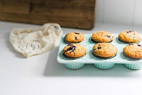 Reusable Silicone Baking Cups Gift Set Bundle (60 Count)