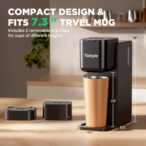 Single Serve Coffee Maker Hot and Iced with Bold Brew