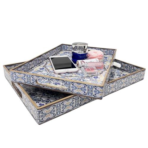 Boho Decorative Tray (2 Count)