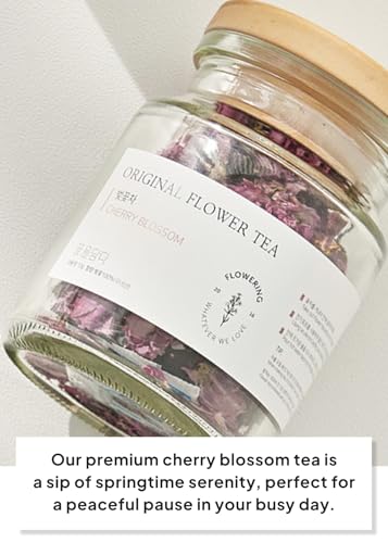 Korean Food KKOKDAM Cherry Blossom Flower Tea
