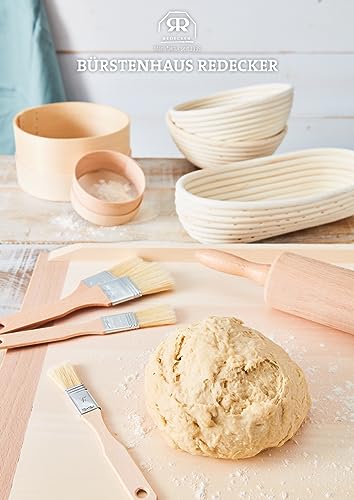 Pastry Brushes Set with Untreated Beechwood Handles