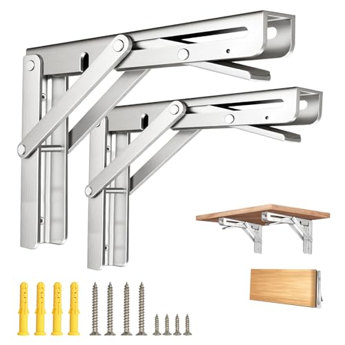 Folding Shelf Brackets (2 Count)