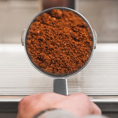 2-Inch-1 Coffee Scoops, 304 Stainless Steel Tablespoon Measure Spoon with Pressed Bottom for Coffee Bean Press Coffee Grinding Pressing（Silver15 ml）