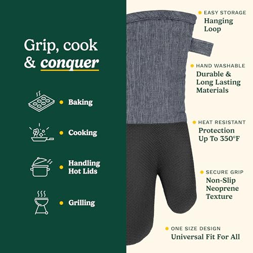 Cuisinart Chambray Kitchen Oven Mitts