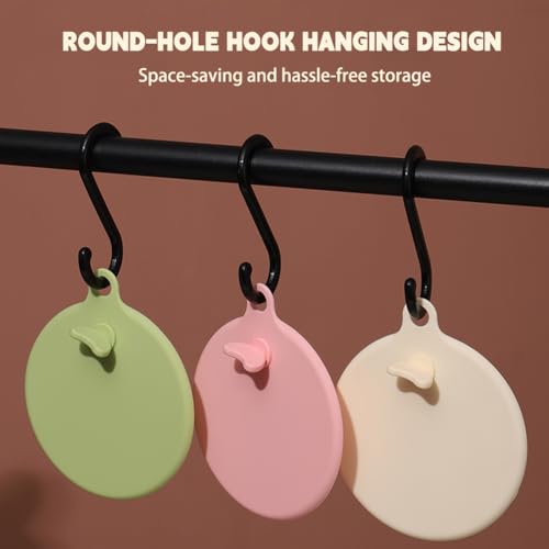 Silicone Cup Lids Silicone Cup Covers 6color Design