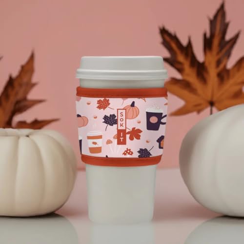 HotSok Coffee & Tea Reusable Insulated Neoprene Cup Sleeve