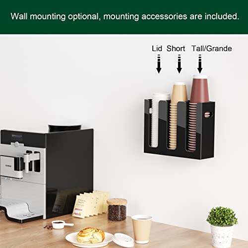 Disposable Coffee Cup Dispenser with Handles