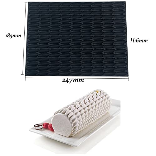 Silicone Swiss Cake Mould Cake Mold Silicon Fondant Mat Impression Lace Moulds