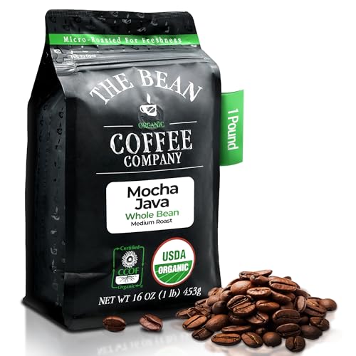 The Bean Organic Coffee Co. Mocha Java (16 Ounce)