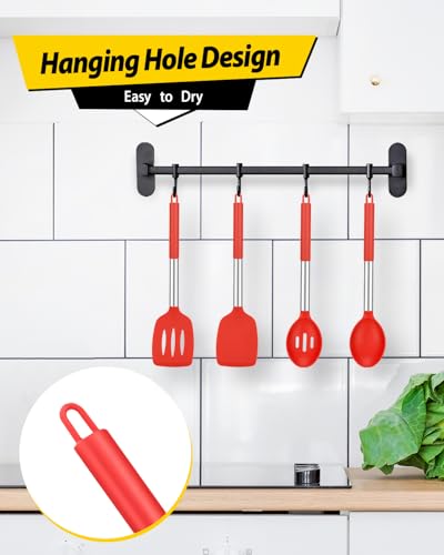 Pack of 4 Silicone Cooking Utensils Set (4 Count)