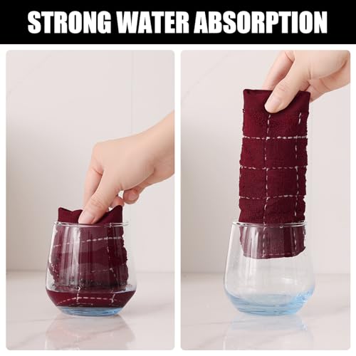 100% Cotton Terry Kitchen Towels (4 Count)
