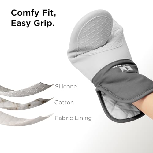 UltraShield Silicone Oven Mitts (2 Count)