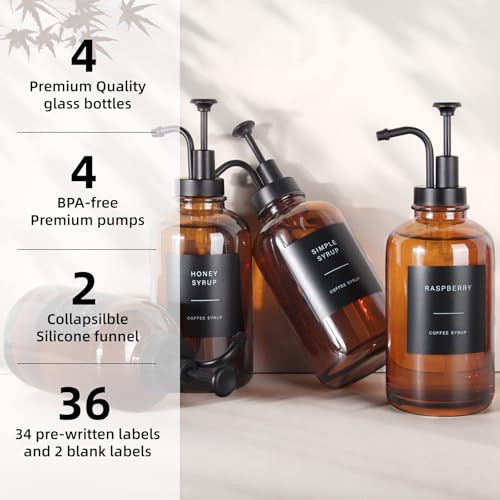Coffee Syrup Dispenser (4 Count)