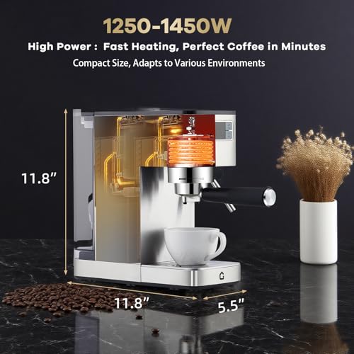 Compact 20 Bar Espresso Machine