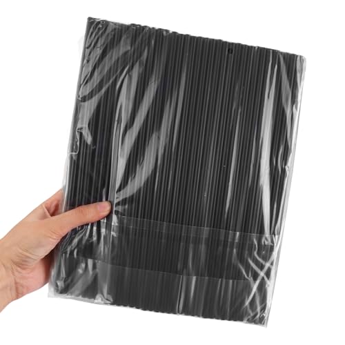 10.3" Disposable Plastic Drinking Straws (100 Count)