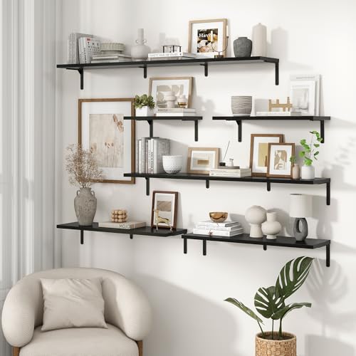 Deep Floating Shelves (2 Count)