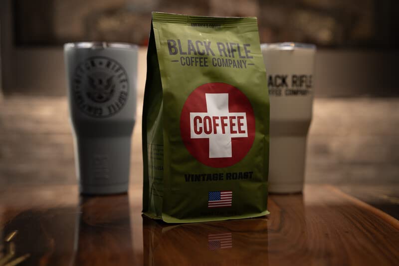 Black Rifle Coffee Medium Roast Ground Coffee Coffee Saves 12 oz (12 Ounce)