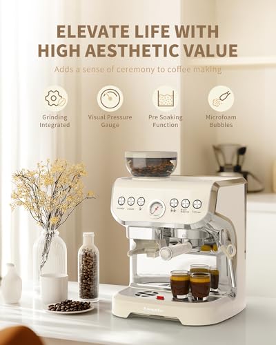 Espresso Machine with Grinder