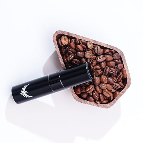 Walnut Coffee Bean Dosing Cup and RDT Spray Bottle