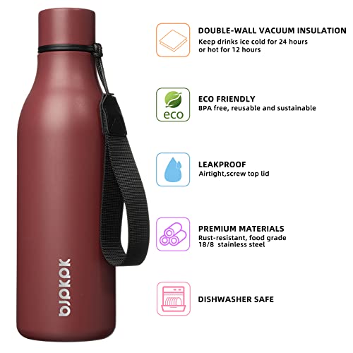 18oz Insulated Water Bottle