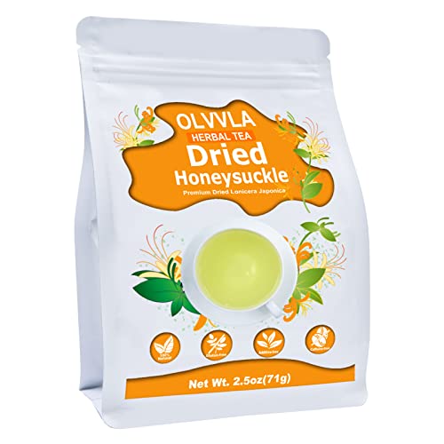 Dried Honeysuckle Flowers (2.5 Ounce)