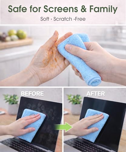 Microfiber Cleaning Cloth Roll (100 Count)
