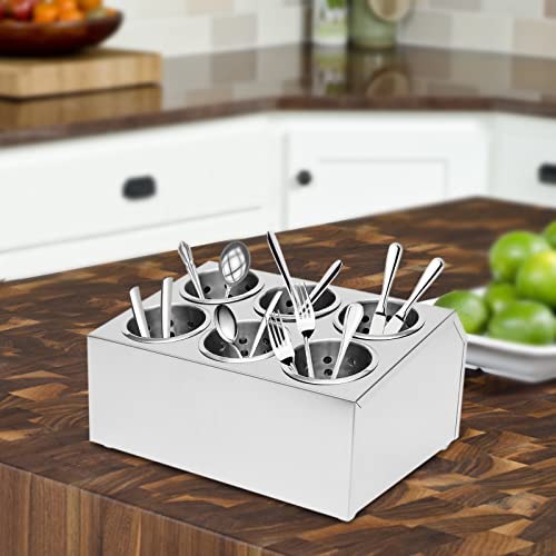 Stainless Steel Flatware Utensil Holder