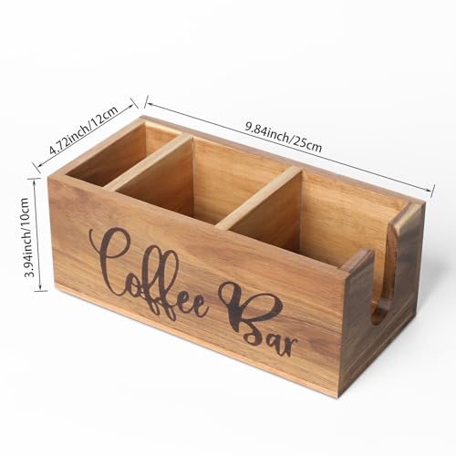 Acacia Wood Station Organizer