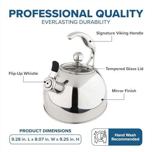 3 Ply Stainless Steel Tea Kettle