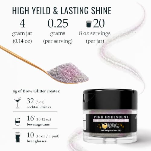 Brew Glitter Edible Glitter for Drinks