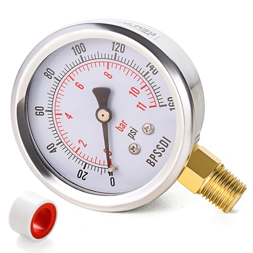 0 160 Psi Pressure Gauge