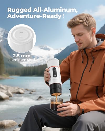 Portable Espresso Maker 20 Bar Self‑Heating & Auto