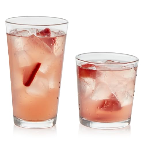 Flare Rocks Glass Tumbler Set