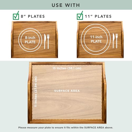 Wood Lap Tray