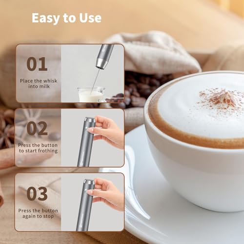 LunaFro Rechargeable Milk Frother