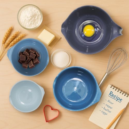Mixing Bowls with Pour Spout