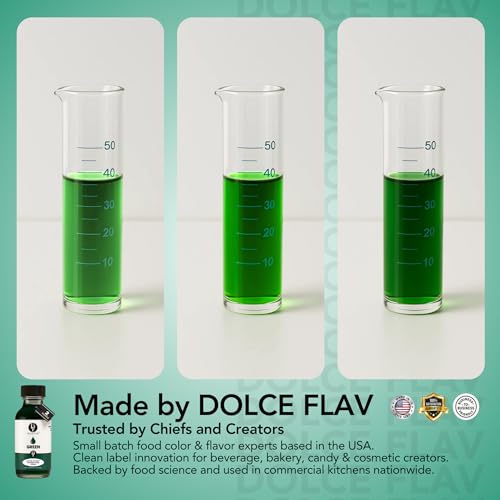 Natural Green Food Coloring from Green Apple
