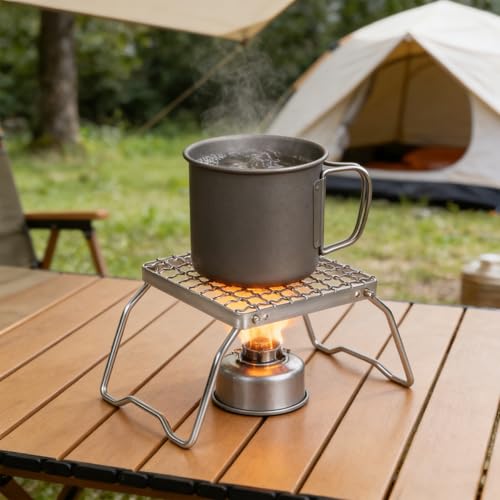 6" Small Folding Campfire Grill