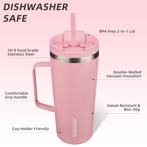 22oz Insulated Tumbler with Handle