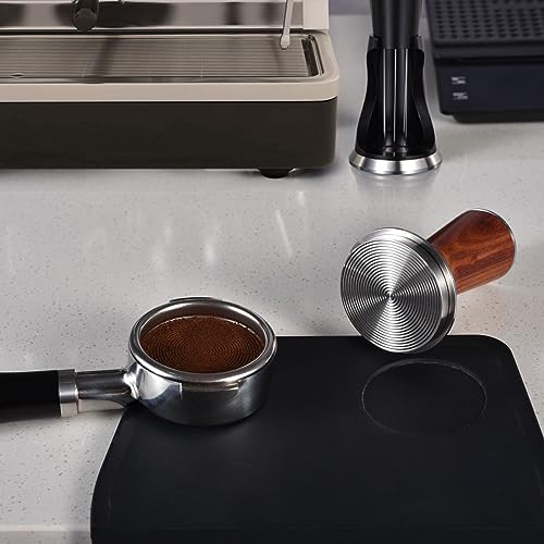 Spring Loaded Espresso Hand Tamper Fits 58mm Standard Portafilter