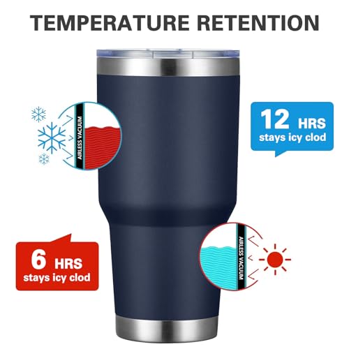 30oz Insulated Tumbler With Lids and Straws (8 Count)
