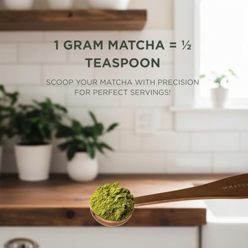 Golden Stainless Steel Matcha Measuring Spoon 1 Gram