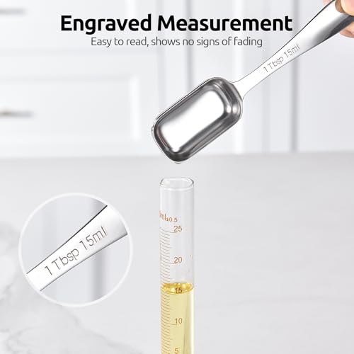 Narrow Square Measuring Spoons