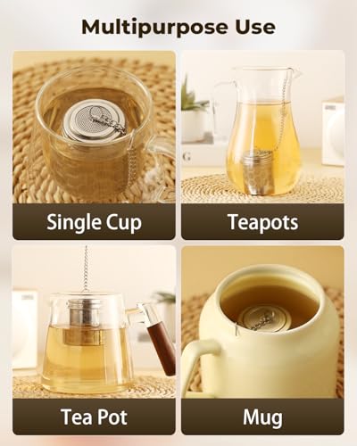 2 Pack Tea Strainers for Loose Tea
