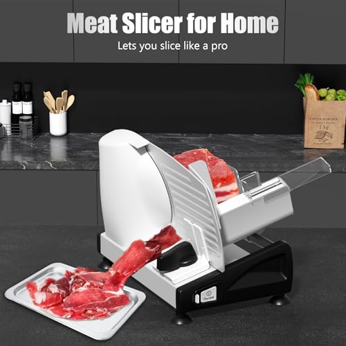 Meat Slicer Two 7.5” Stainless Steel Blades